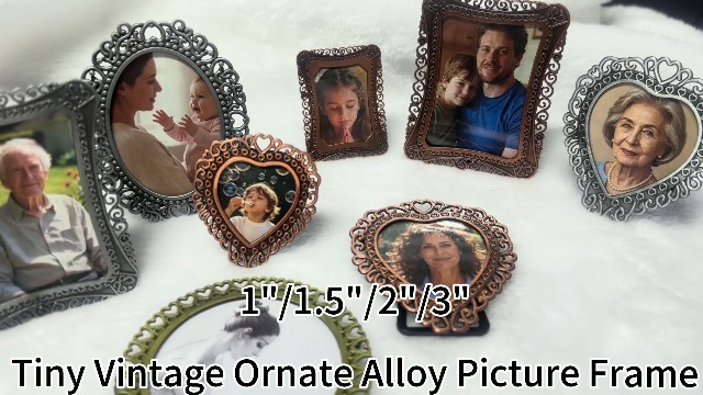 Amazon.com - Pofectsty 6Pcs One-Inch Tiny Vintage DIY Picture